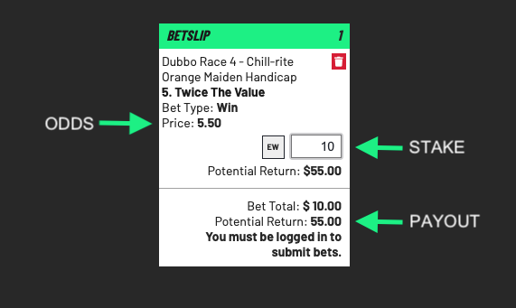 Basic Terms for betting on the horses