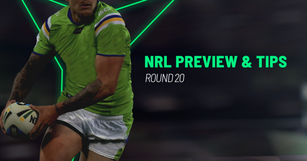 NRL Round 20 Betting Tips PlayBook