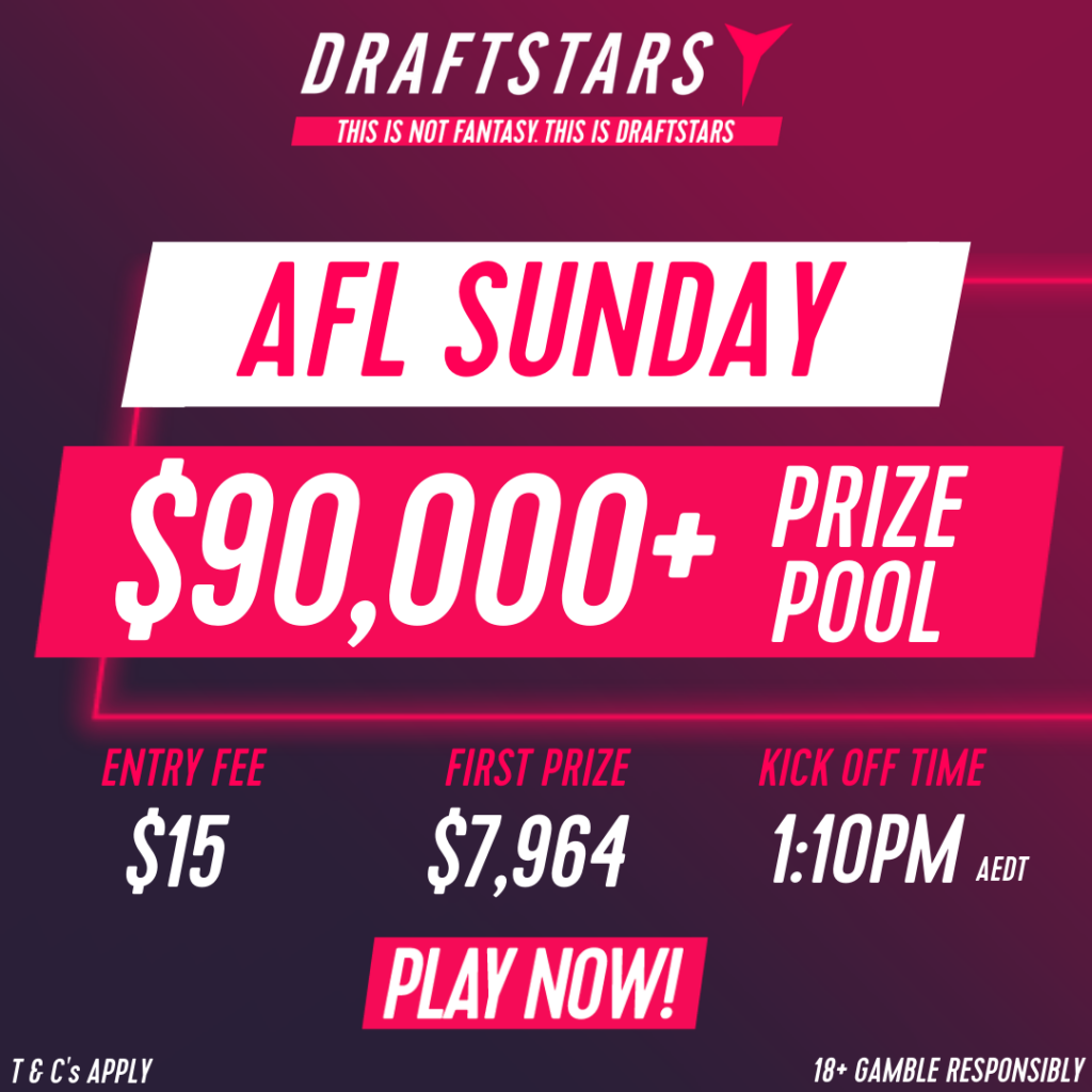 Draftstars AFL Sunday